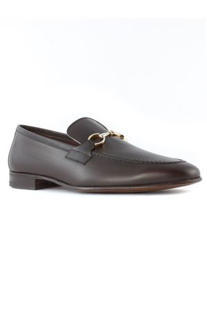 Brown leather loafer BERWICK 1707 | 5608MARRON